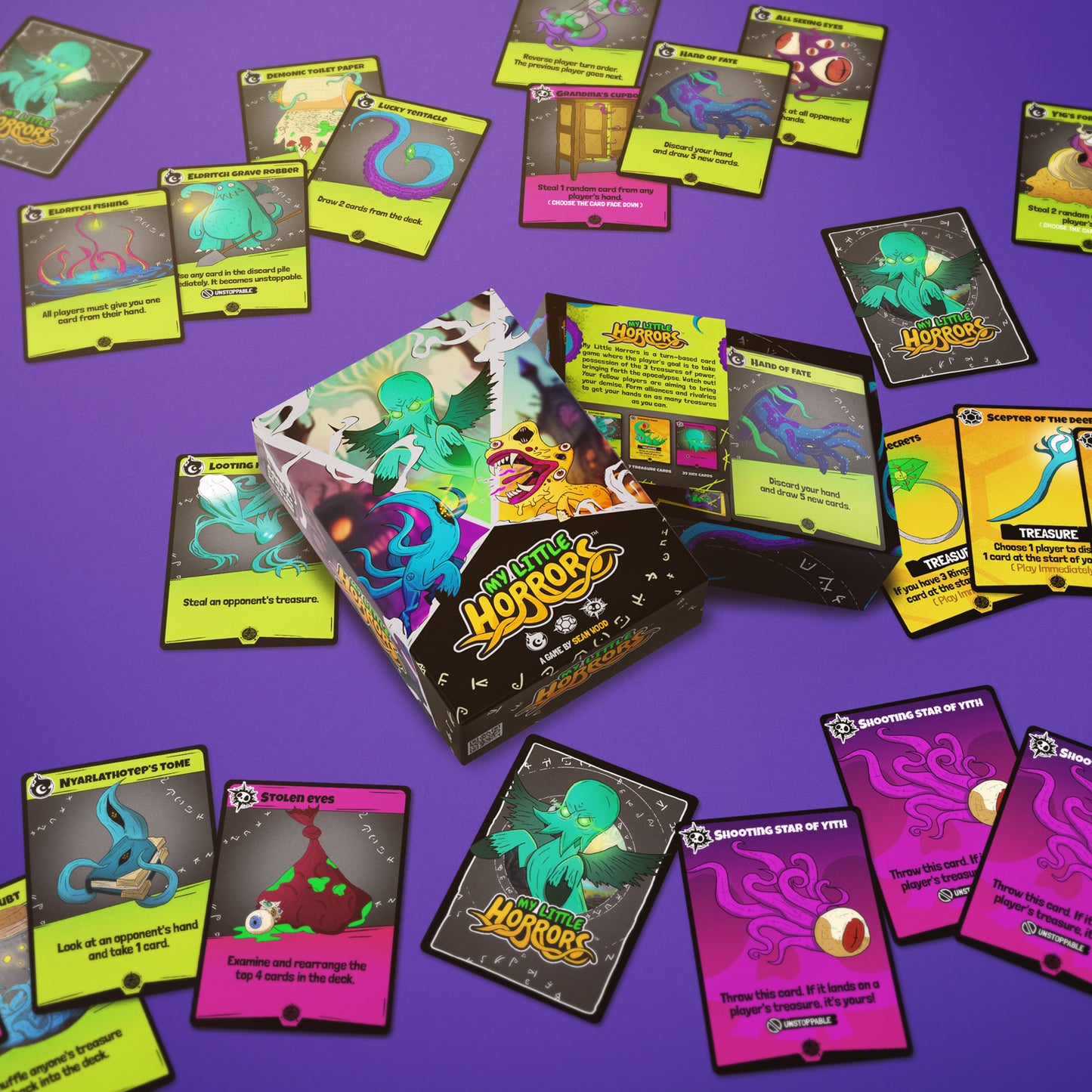 My Little Horrors - The Card Game Box