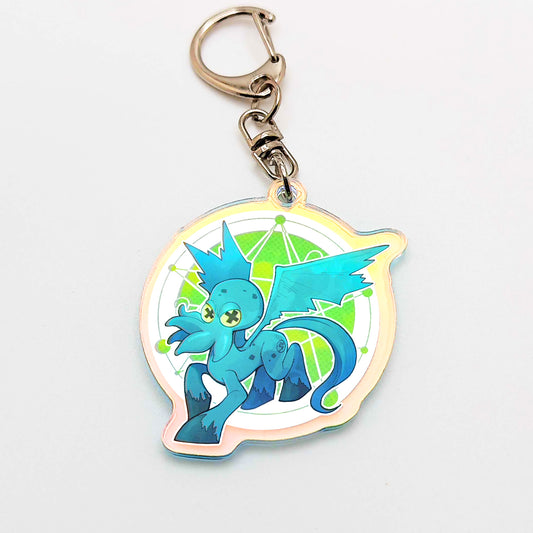 My Little Horrors Keychain - Hologram