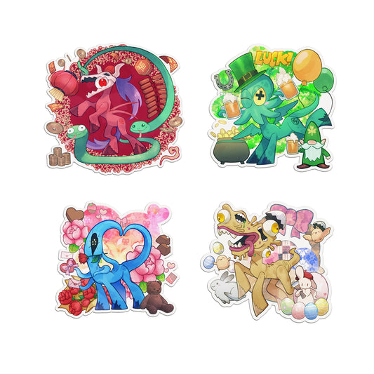 MLH Holiday Sticker Set 1