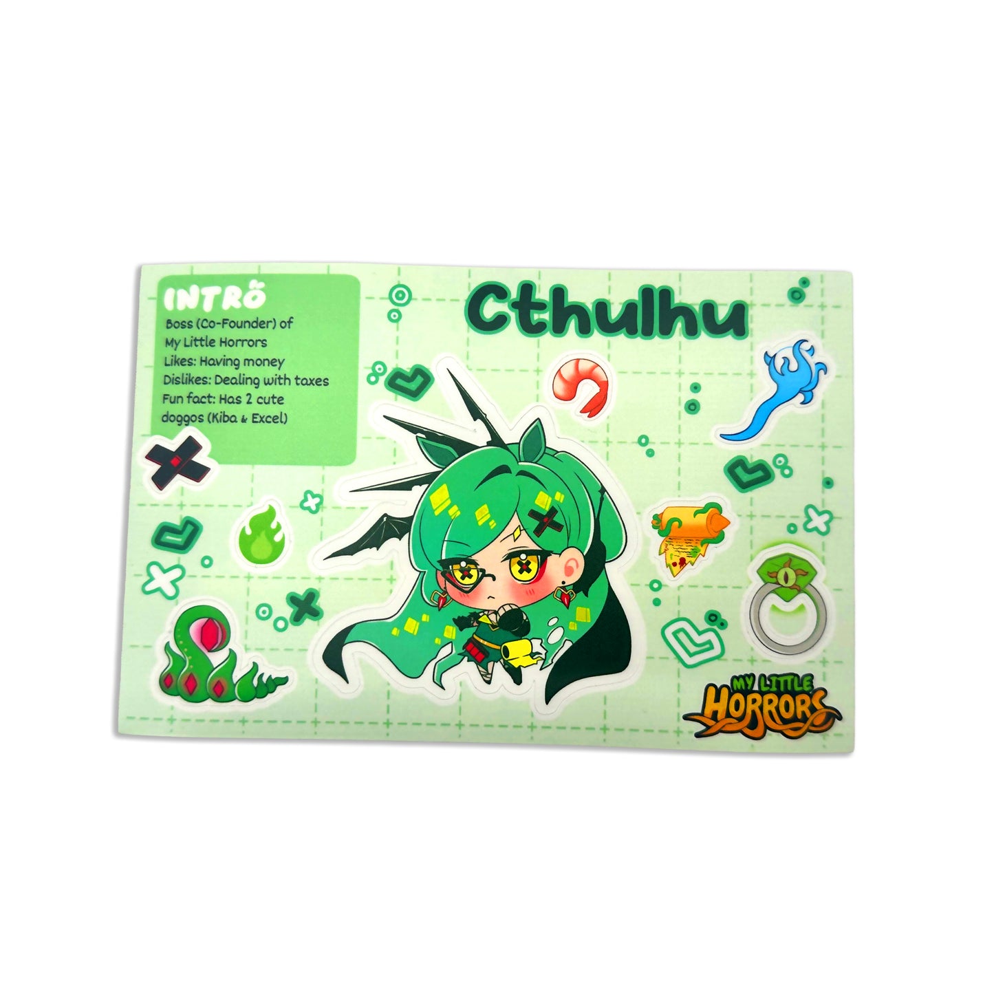 My Little Horrors Princess Sticker Sheets – Series 1